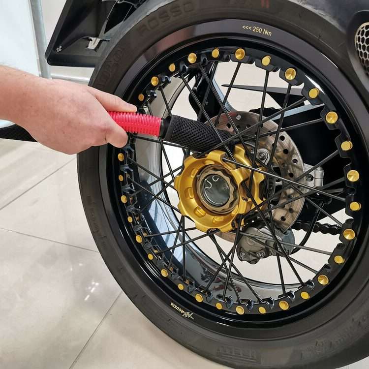 Spazzola In Microfibra Per Cerchi Auto - Morbida E Pratica Per Pulizia Profonda - Foto 5