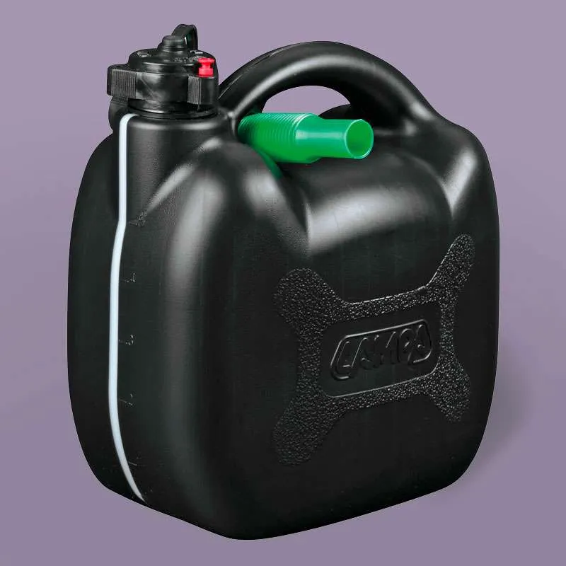 Tanica Carburante - Con Tubo Travasatore - Omologata - Nera - 5 Litri - Foto 6